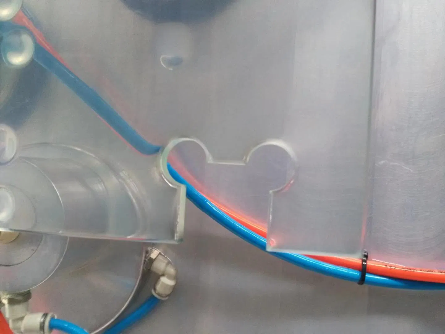 CNC Glass Working Center Mickey Mouse Round Edging Polishing