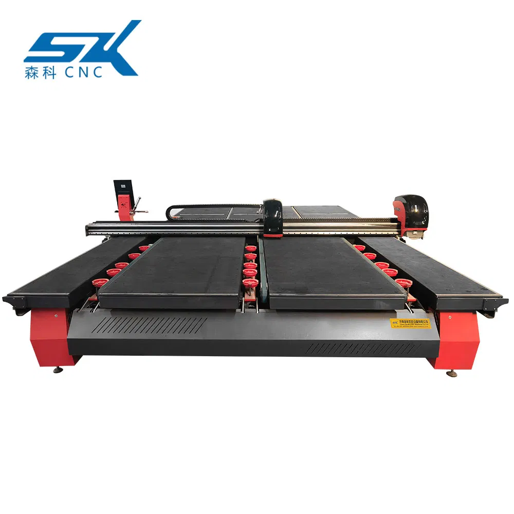 China 3 in 1 3624 3826 Fully Automatic Loading Breaking Glass Cutting Table with Loading Arms