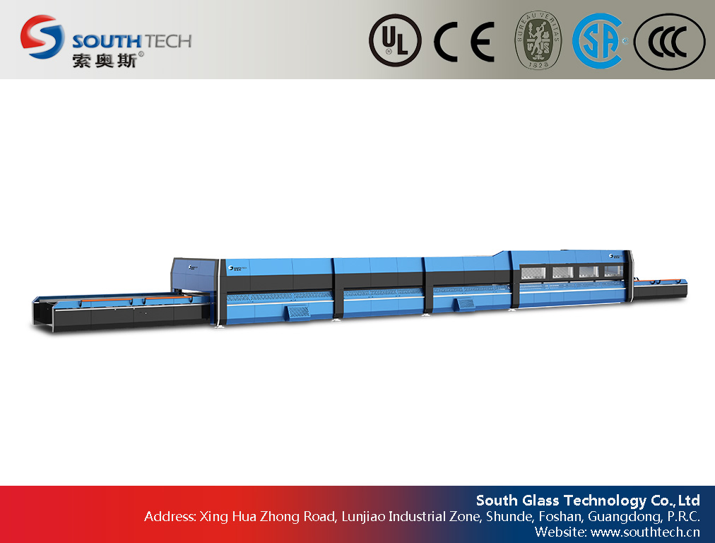 Southtech Double Heating Chambers Flat Toughened Glass Production Line (TPG-2)