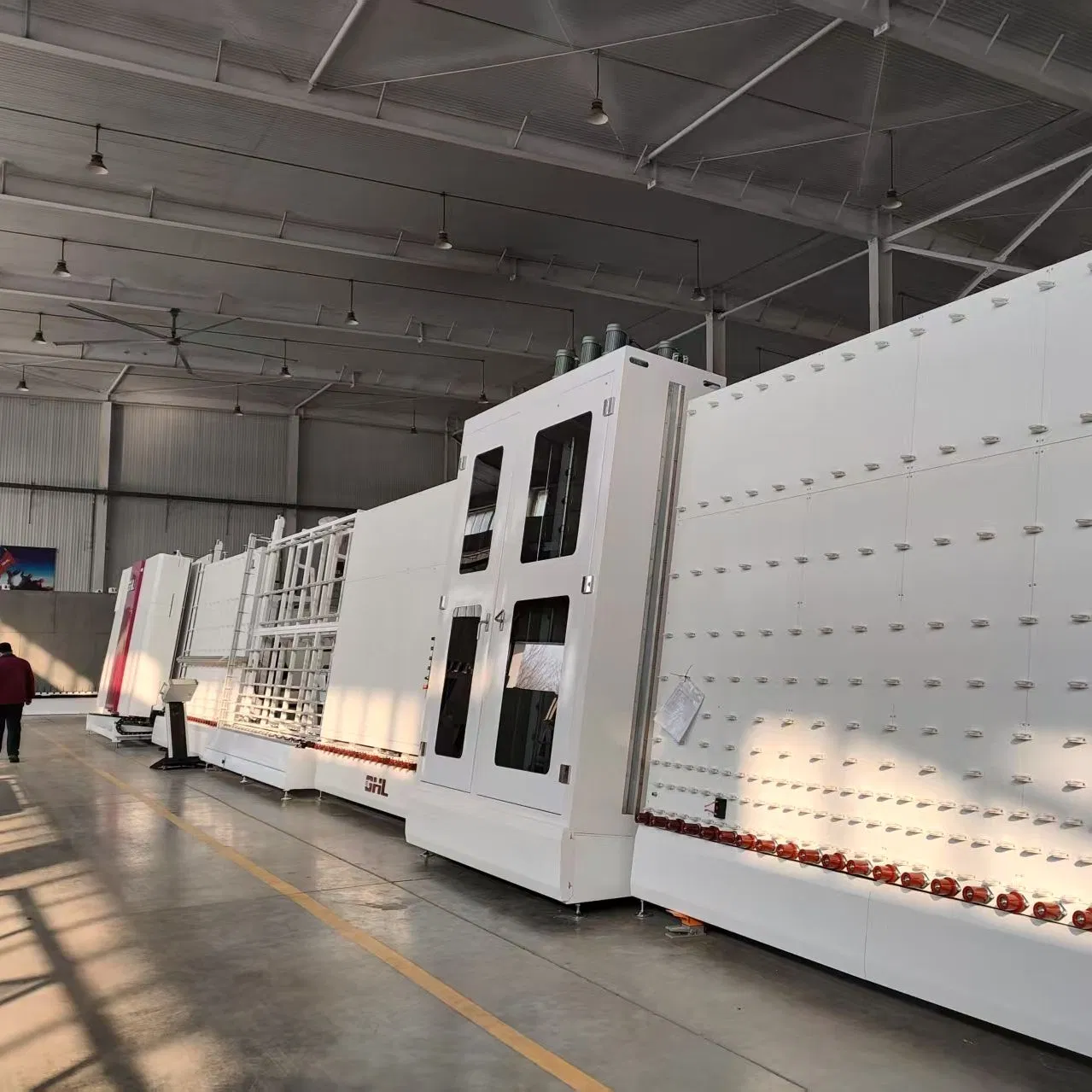 Automatic Intelligent Flat Pressing Machine Line for Efficient Insulating Glass Manufacturing