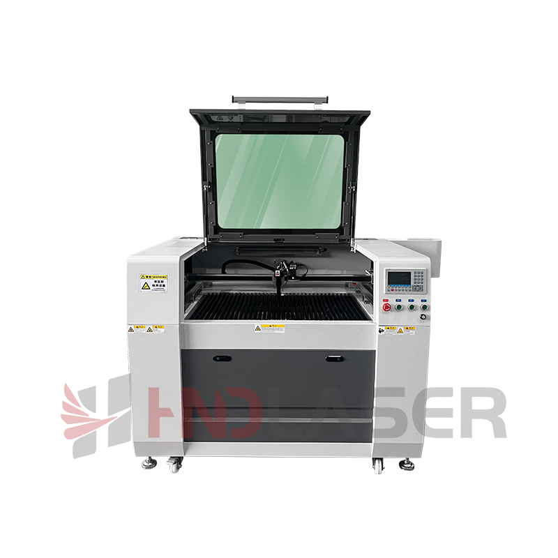 Low Price Nonmetal Flat-Plate Cutting Engraving CO2 Laser Label Marking Machine Hc3020
