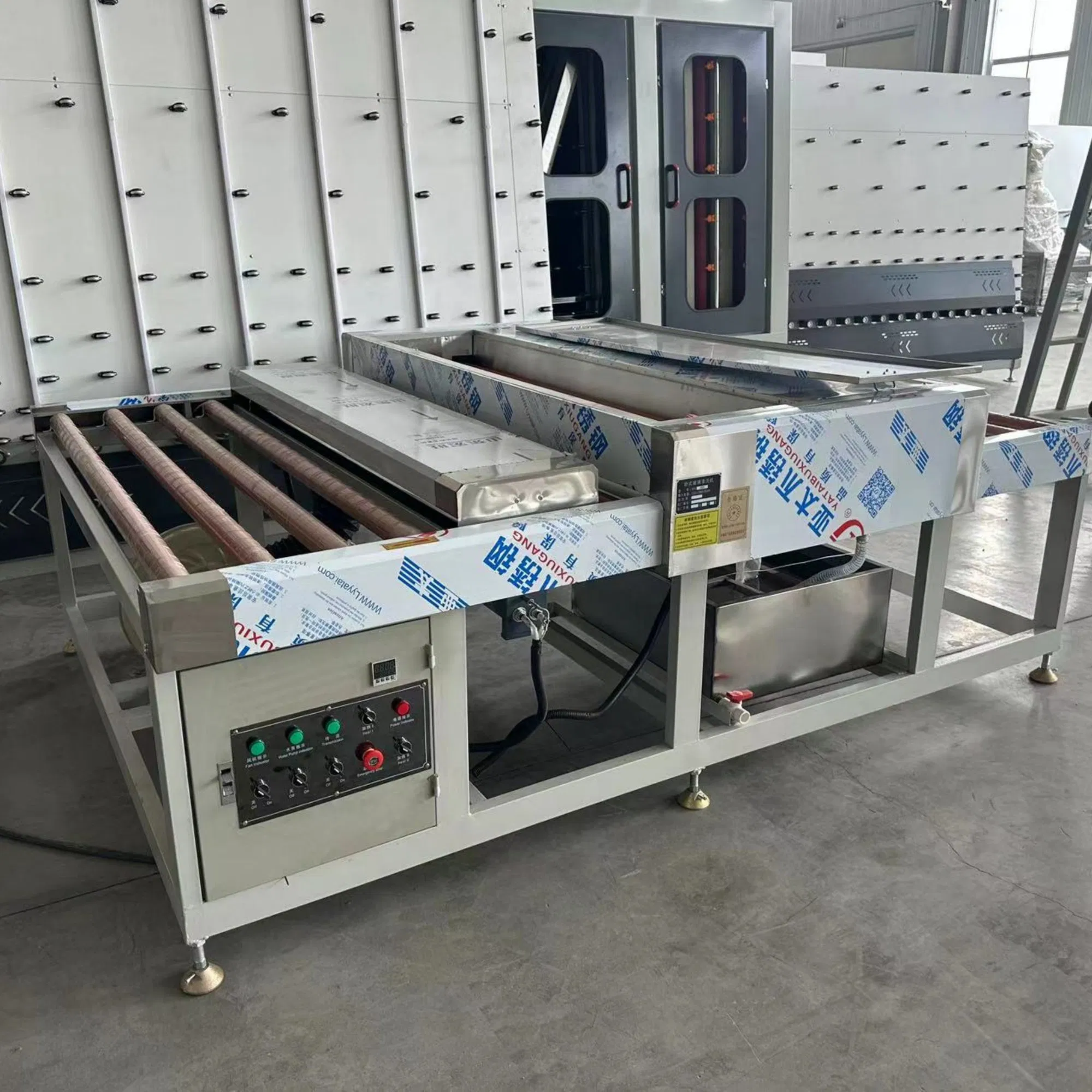 CE ISO Bx1600 Insulating Glass Production Line Double Glazed Hollow Glass Horizontal Washing and Drying Machine Insulating Glass Machine