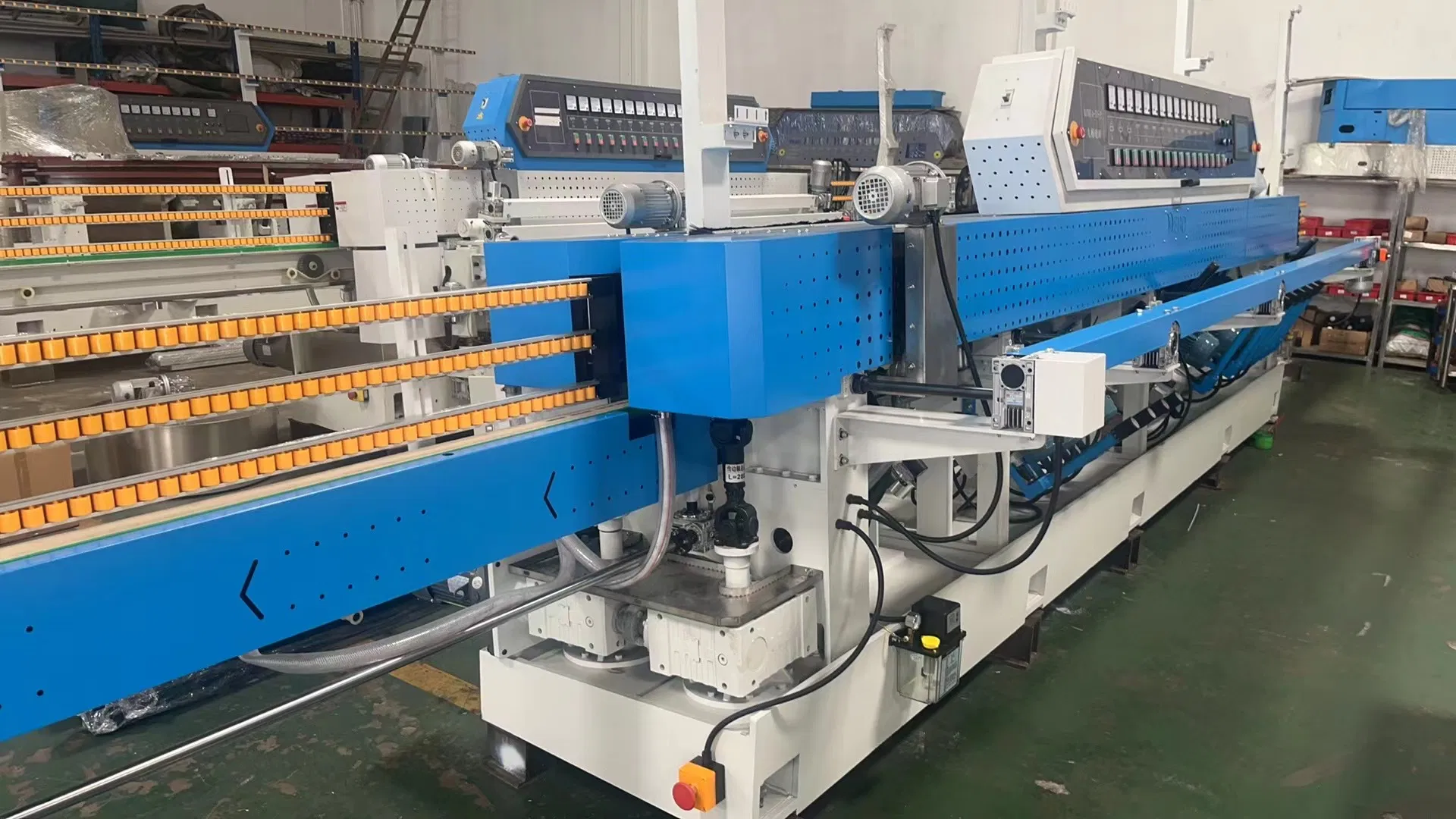 Automatic Glass Straight Line Edging Polishing