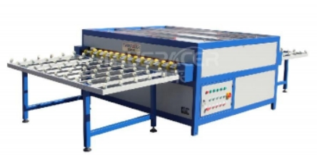 High Speed Horizontal Glass Insulating Double Glazing Hot Roller Press Line Machine Insulated Glass Washing Drying Tilting Table 2000