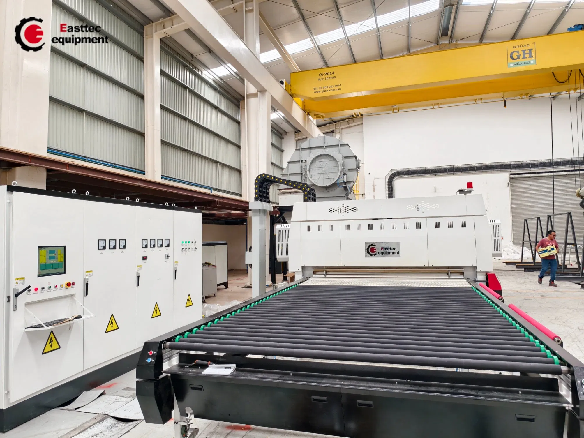 2025 Hot Sale Glass Tempering Machine Tempered Production Furnace Line