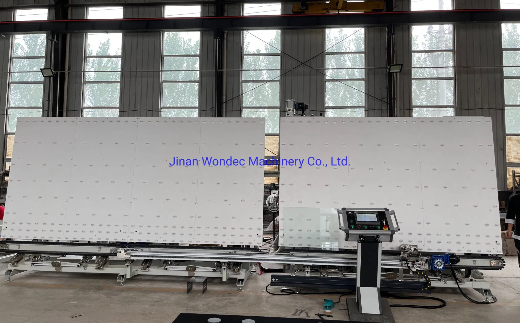 CNC Automatic Insulating Glass Production Line Hot Melt Sealing Robot Machine Double Glazing Glass Processing Coating Silicone Spreading Robotic