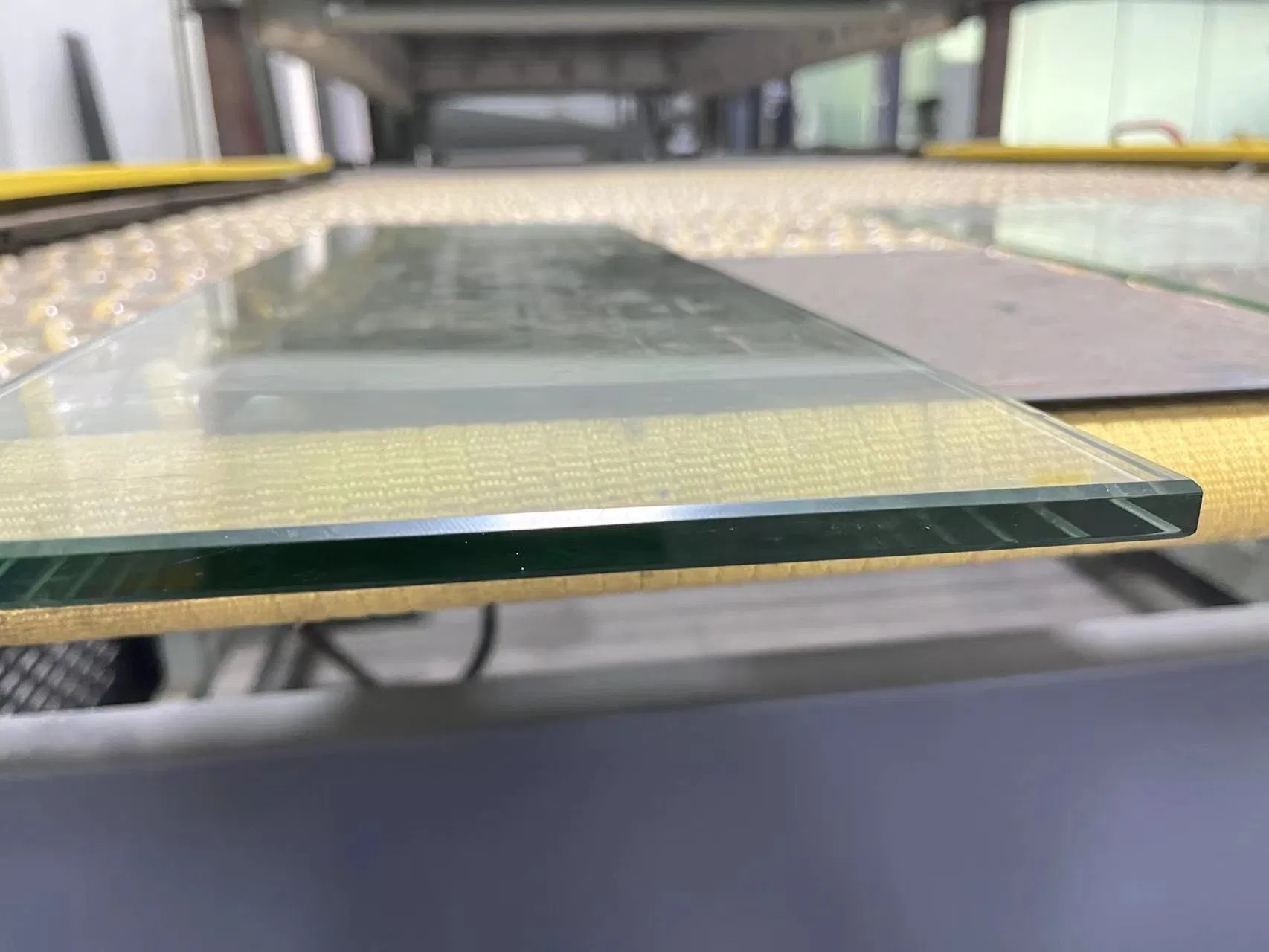 High-Speed Double Polishing Line for Toughened Glass Production