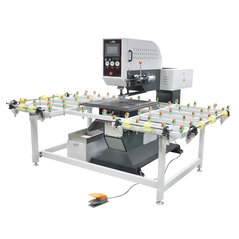 Automatic PLC Control System Glass Hole Drilling Processing Machine View 1