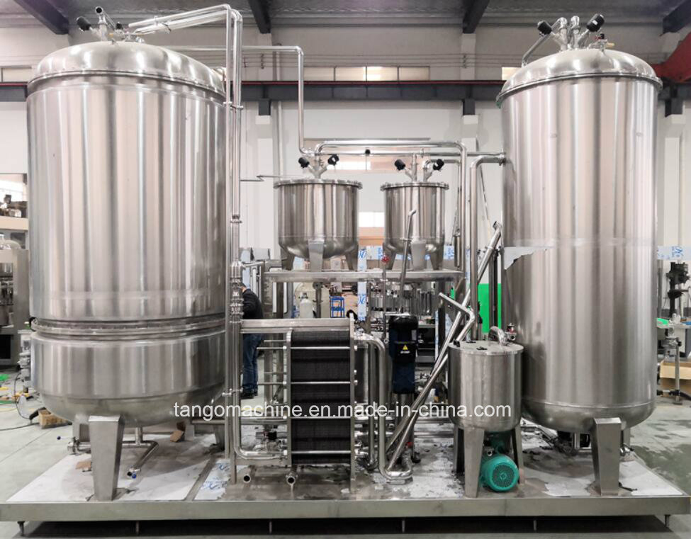 Carbonated Beverage Drink Filling Production Line for Pet Glass Bottle