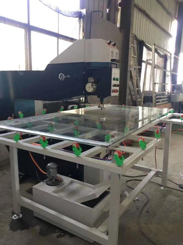 High Efficiency Full Automatic Glass Drilling and Milling Machine