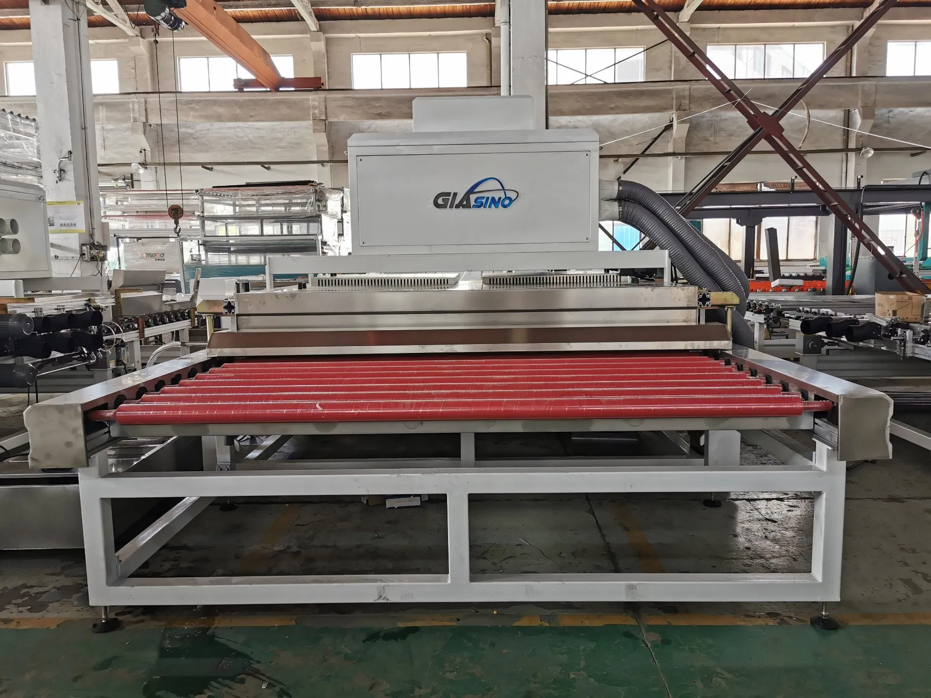 Horizontal Glass Washing and Drying Machine for Making Tempering Glass