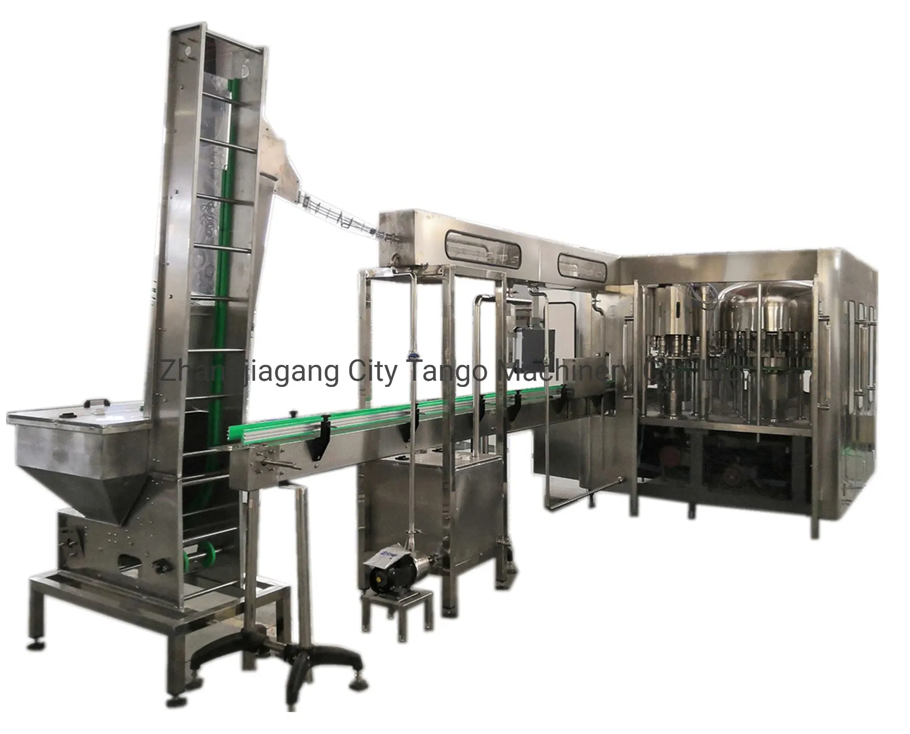 Automatic Glass Bottle Juice Making Production Line Machine
