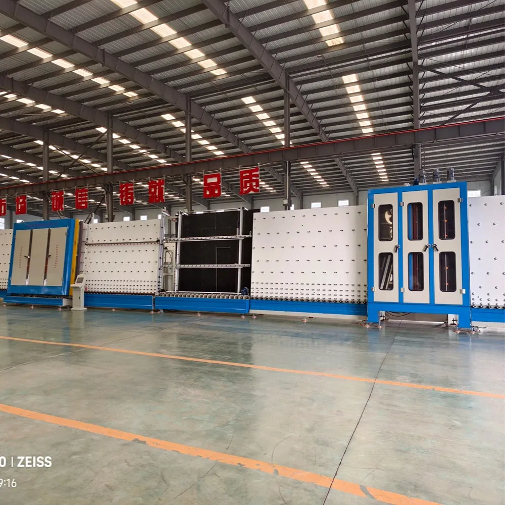 Vertical Automatic Insulating Glass Production Line (Flat-press Robot)