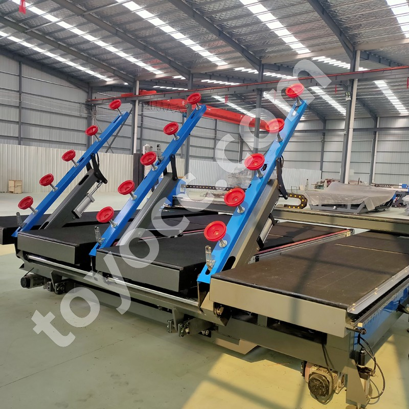 CNC Multifunctional Cutting Glass/ Slab with Cutting, Loading, Delivering and Breaking