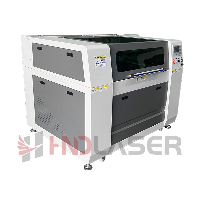 Low Price Nonmetal Flat-Plate Cutting Engraving CO2 Laser Label Marking Machine Hc3020