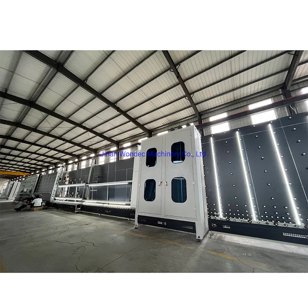 Jumbo Glass Flat Panel Press Insulating Glass Gas Filling Manufacturing Line