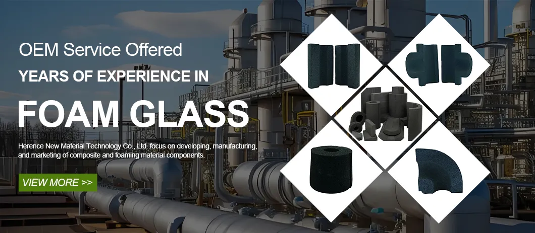 Pipeline Insulation High Strength Cellular Glass