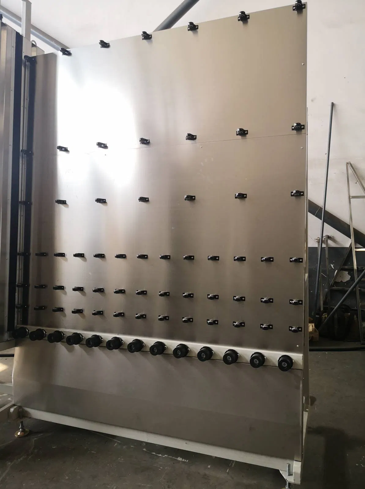 Smart Vertical Glass Beveling Machine with High-Precision Grinding for Industrial Needs