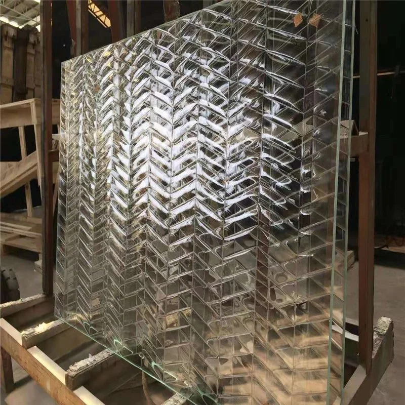 Superior Quality Colorful Hot Melting Partition Screen Decorative Fusing Glass