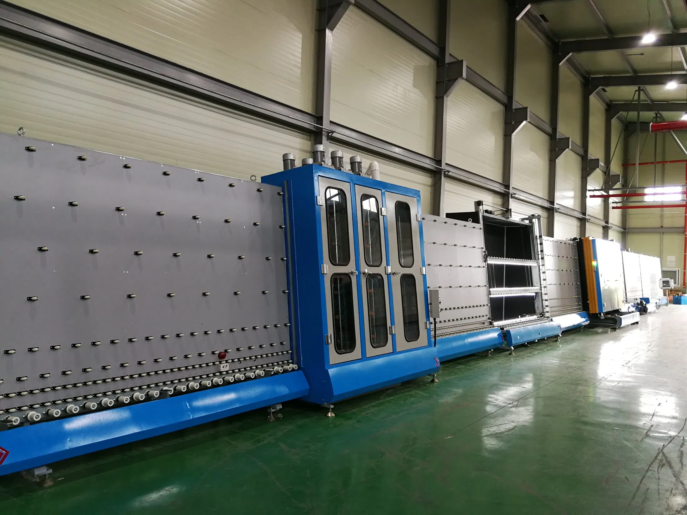 Automatic Inflatable Low-E Coated Flat Panel Press Double Glass Machine