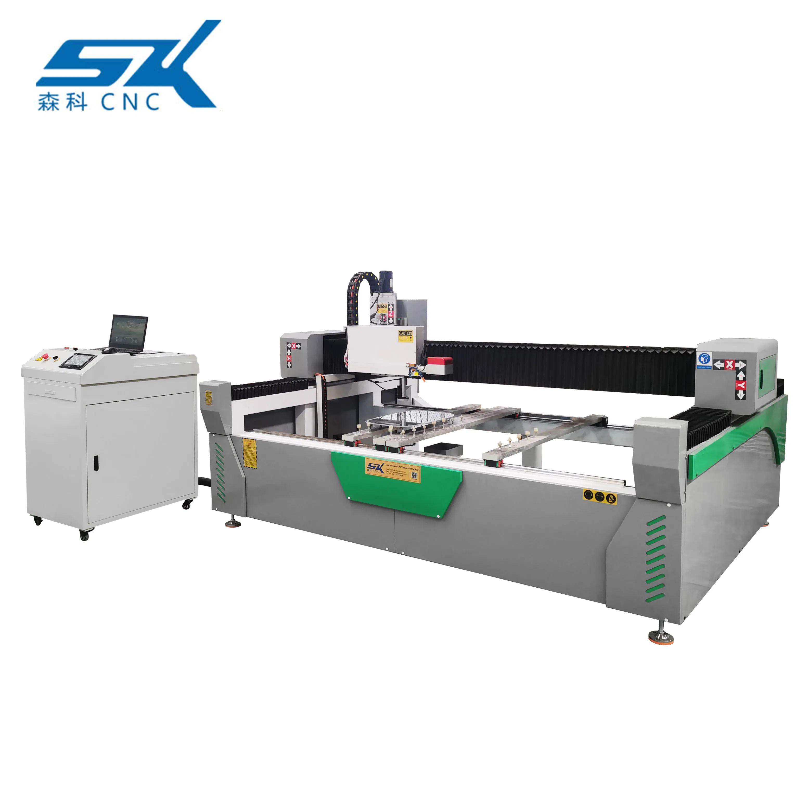 Automatic Benchtop Precision Positioning Glass Laser Sandblasting Irregular-Shaped Hole Drilling Marking Machine Made in China