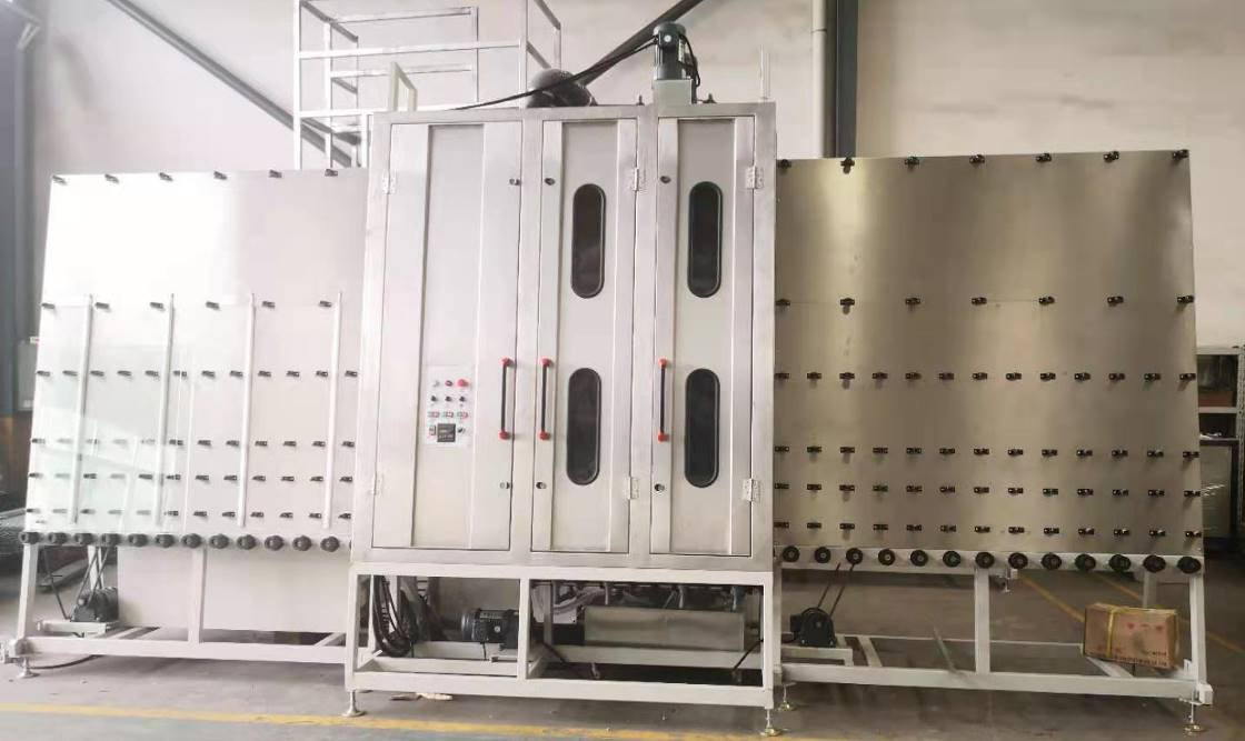 Smart Vertical Glass Beveling Machine with High-Precision Grinding for Industrial Needs