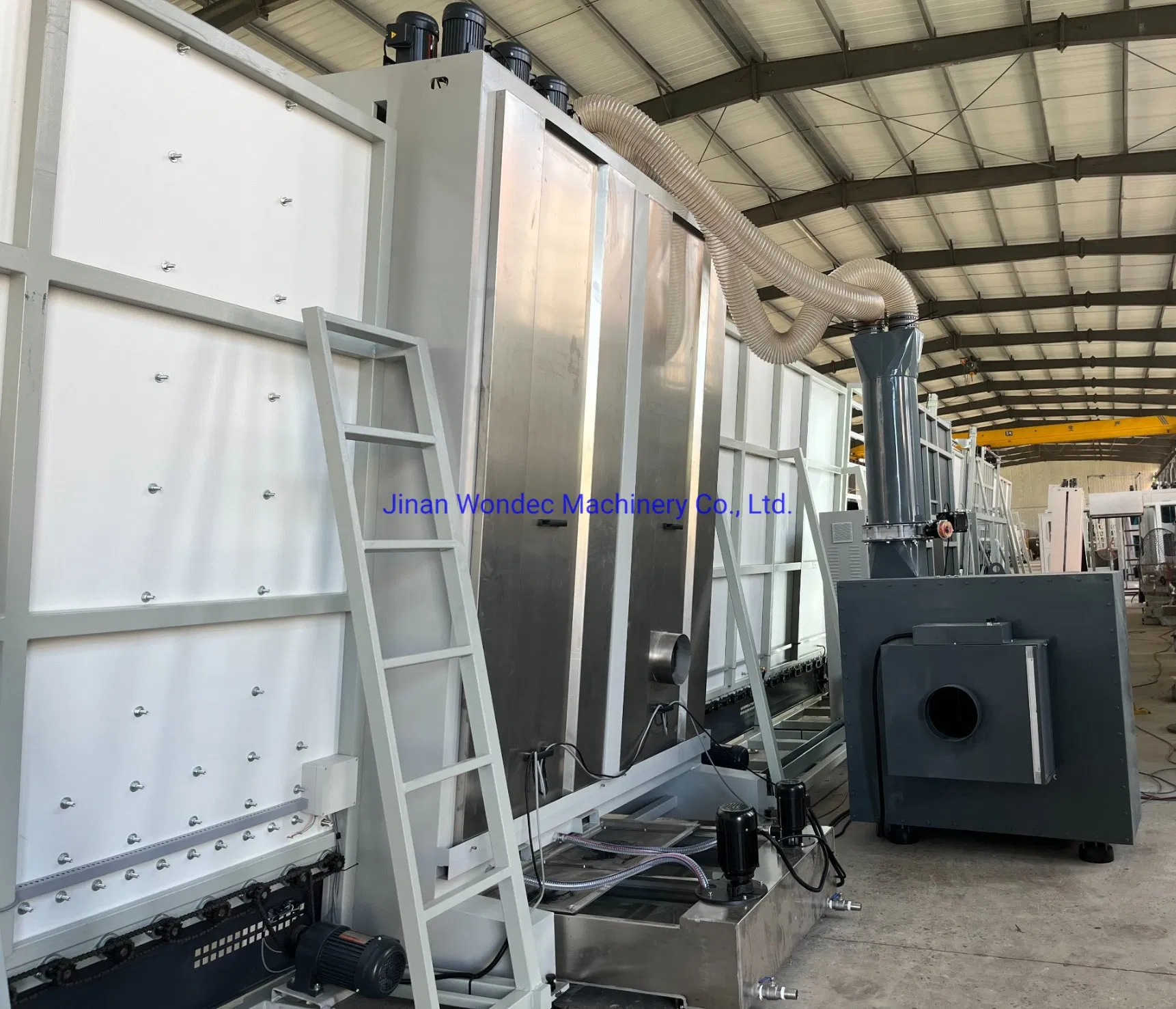 CNC Automatic Insulated Glass Production Line CE Vertical Insulating Glass Processing Machinery Online Gas Filling &amp; Flat Panel Press