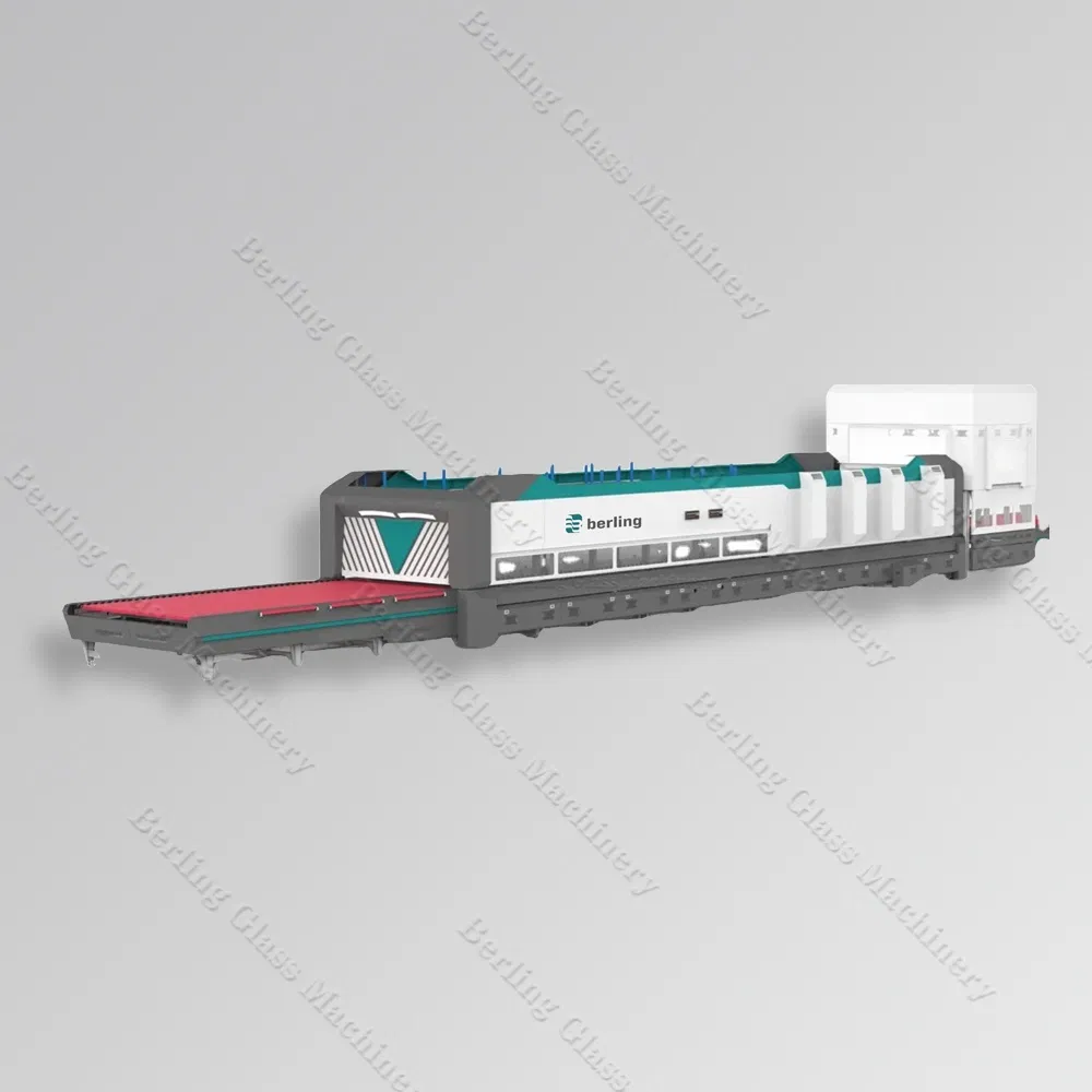 High Speed Glass Tempering Furnace for Architectural Use Toughening Tempered Production Line