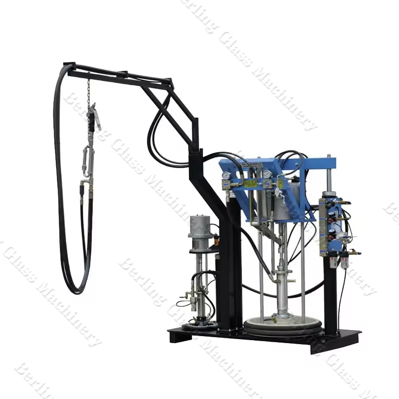 Maintenance-Free Two-Component Easy to Operate Sealant Coating Pneumatic Control Extruder Machine