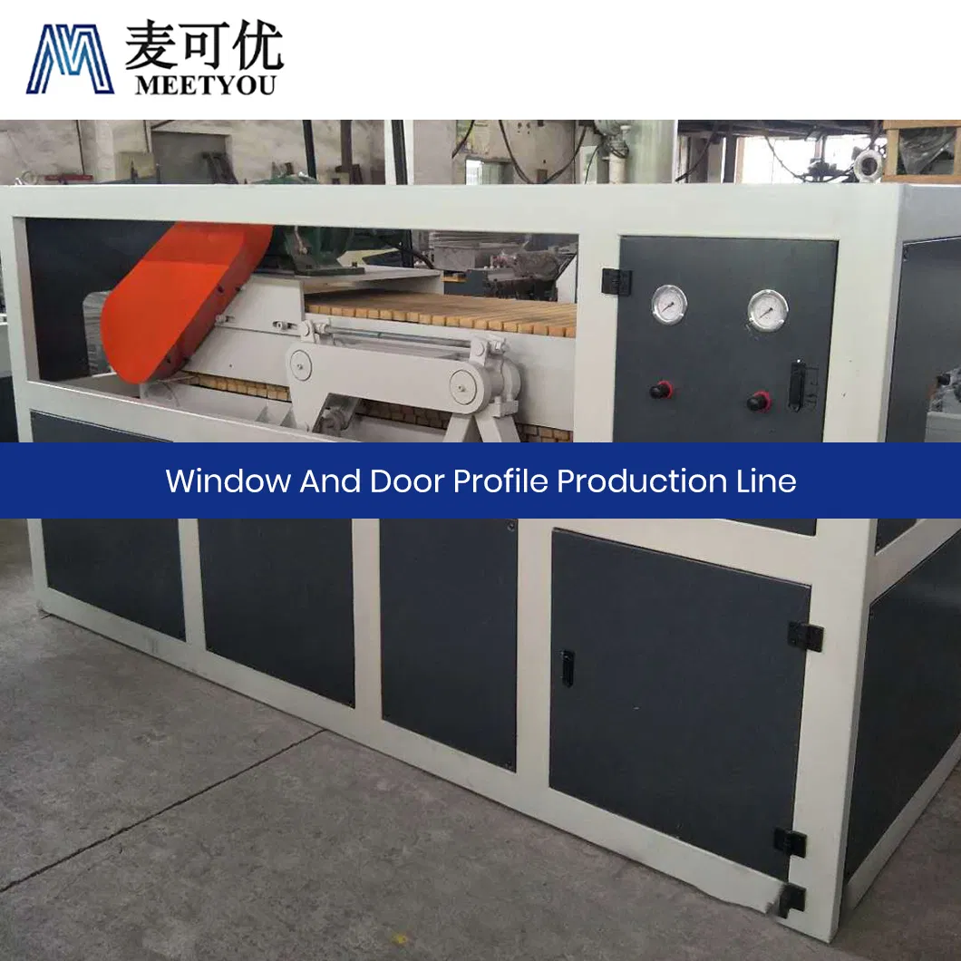 Meetyou Machinery Small Profile Production Line Wholesale China PVC PE WPC PC Horizontal Window and Door Glass Production Line Suppliers