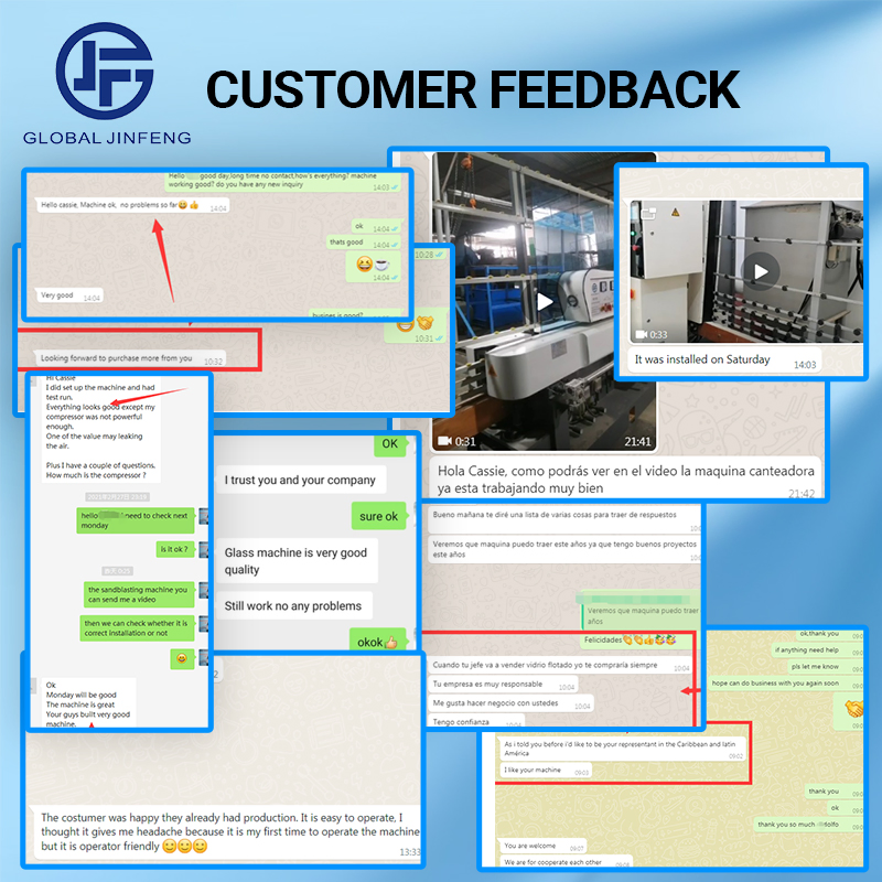 Automatic CNC Vertical Glass Processing Sandblasting Machine