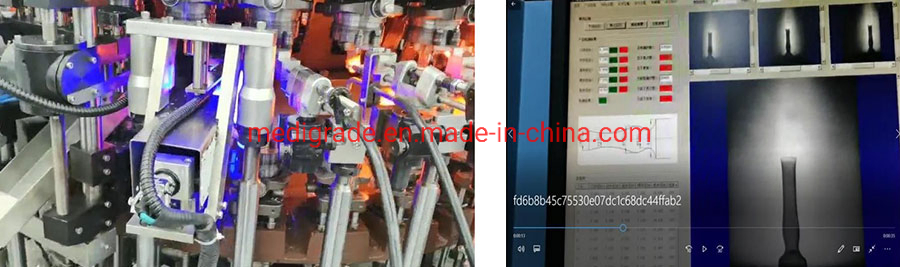 Automatic Glass Ampoule Bottle Making Machine for Pharma Industry Production Line