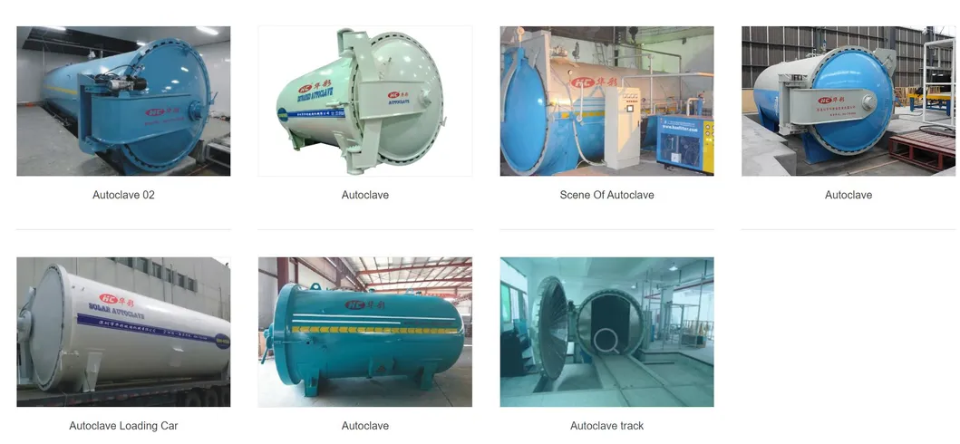 Laminated Glass Production Line with High Temperature of Autoclave