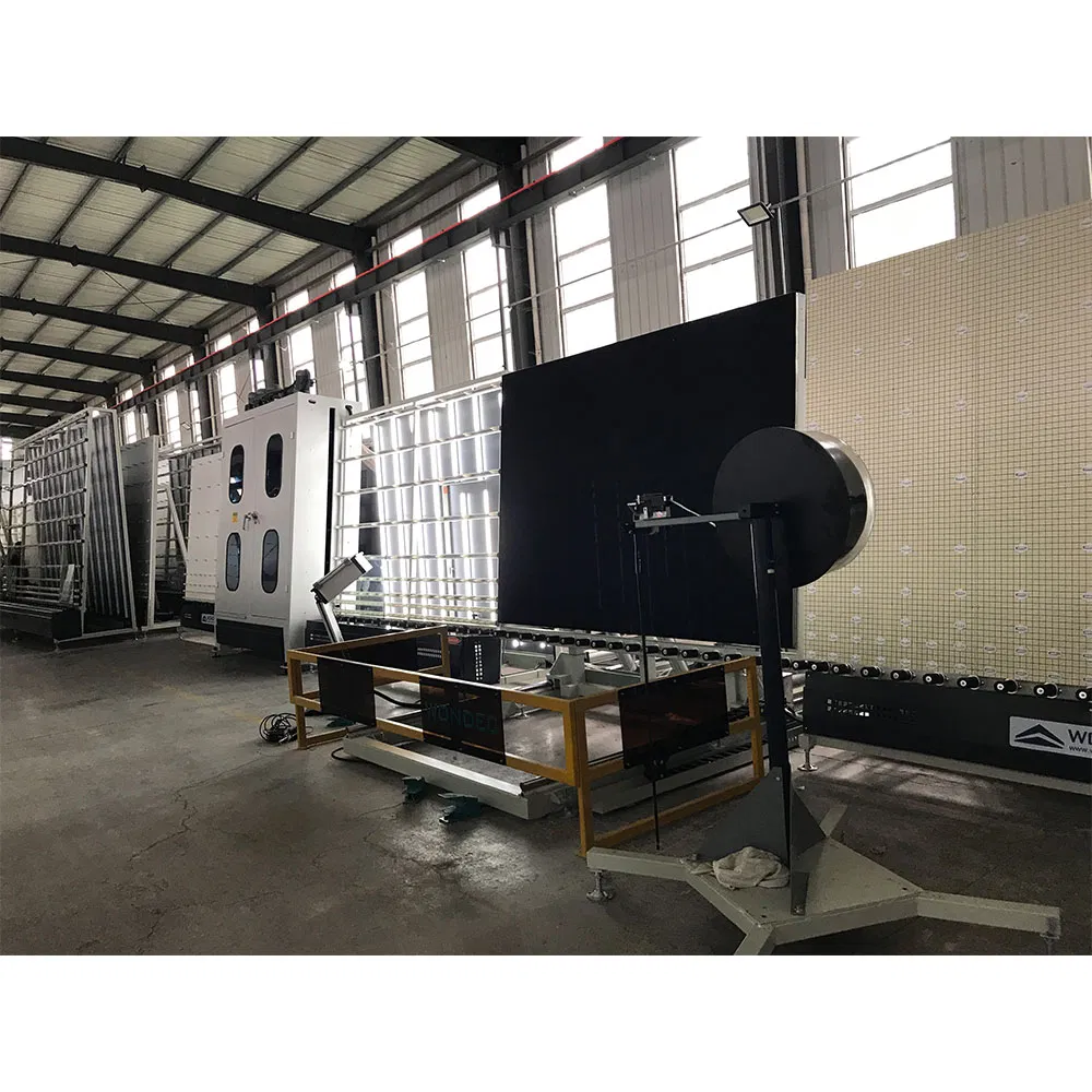 Automatic CNC Vertical Insulated Glass Flat Press Processing Production Machine Desiccant Butyl Super Spacer Making Line for Insulating Glass