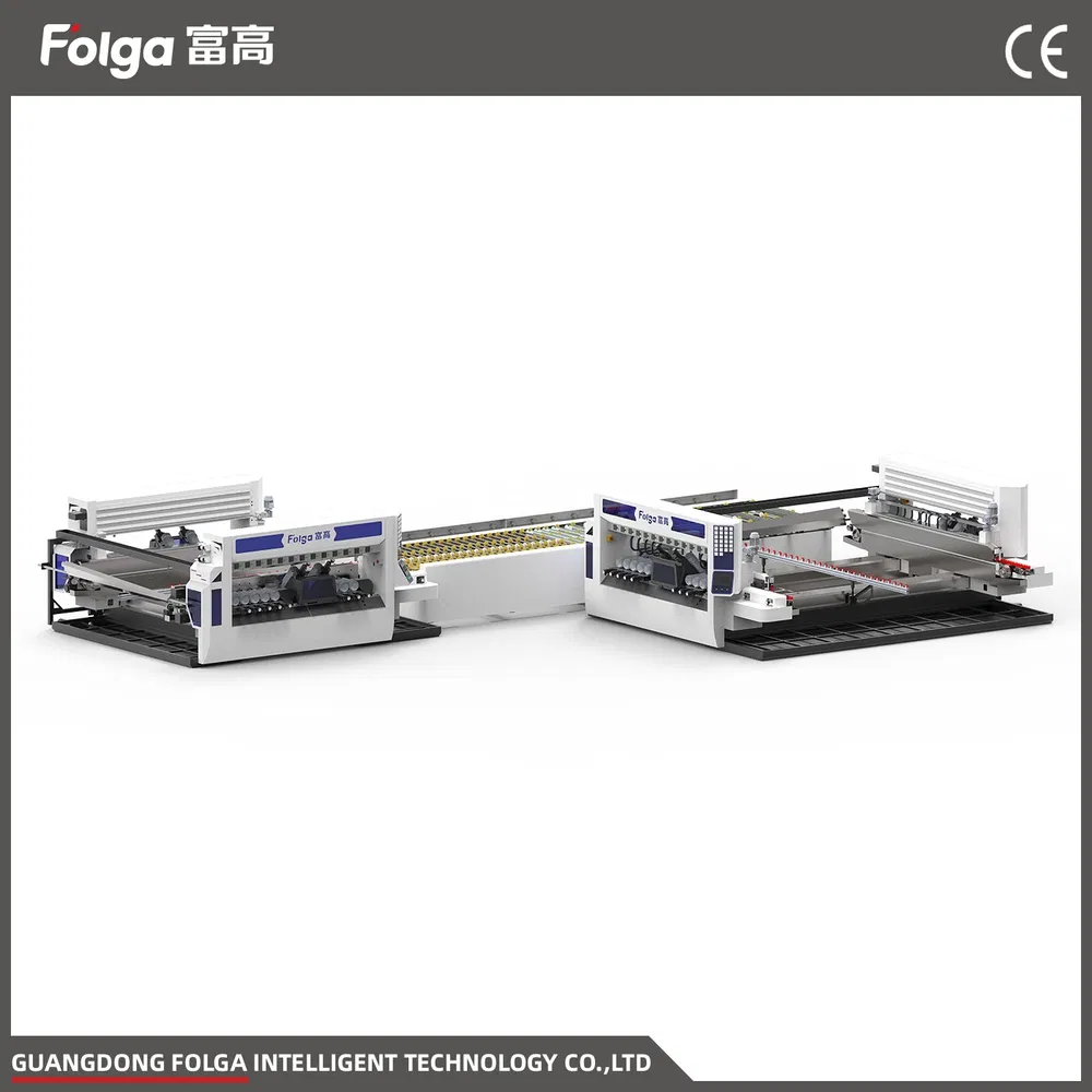 Low-Energy Consumption High-Speed Glass Double Edging Machine for Mixed-Size-Glass Processing