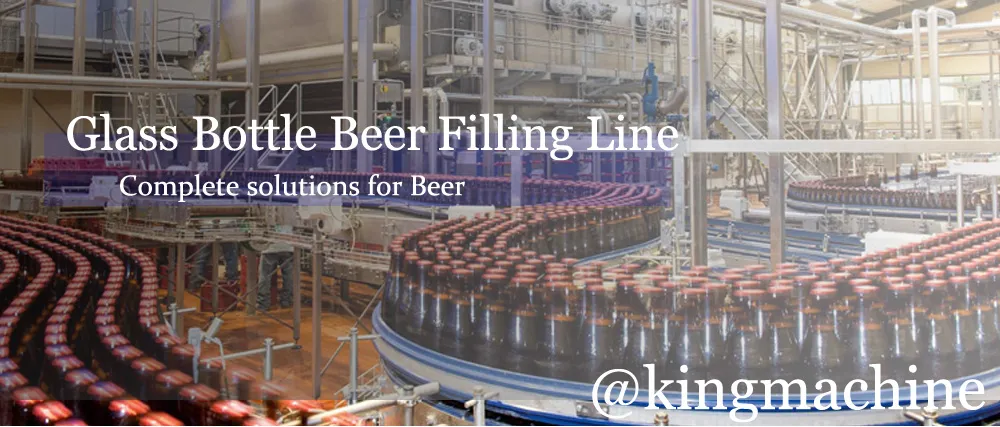 Full Automatic Glass Bottle Beer Filling Machine