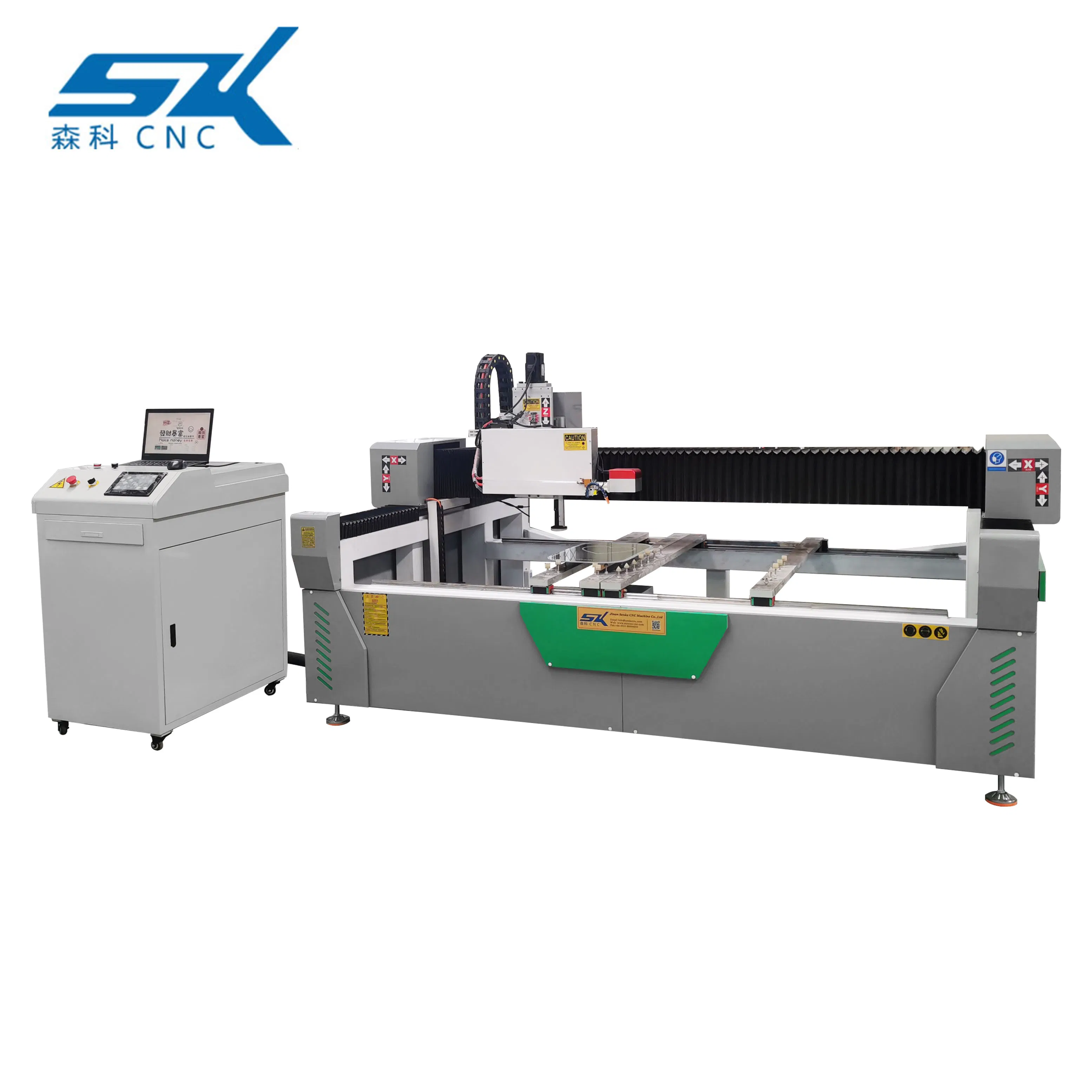 Automatic Benchtop Precision Positioning Glass Laser Sandblasting Irregular-Shaped Hole Drilling Marking Machine Made in China