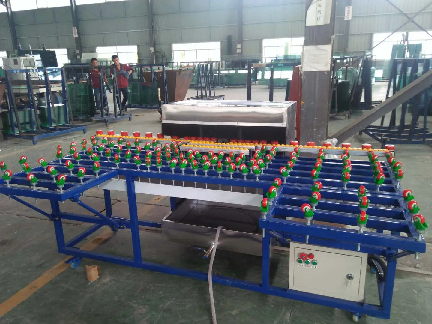 Fast Speed Straight Line Glass Edging Machine
