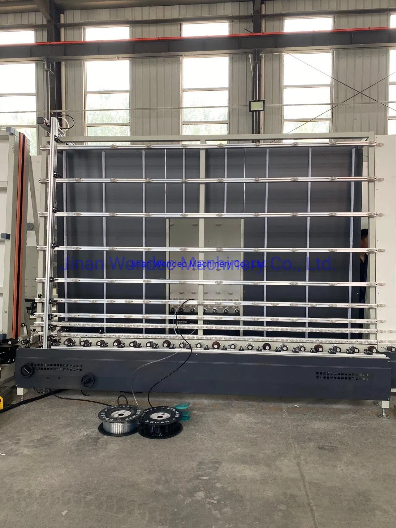 Low-E Glass Processing Machinery Automatic Insulated Glass Production Line Online Argon Gas Filling Machine for Igu Dgu