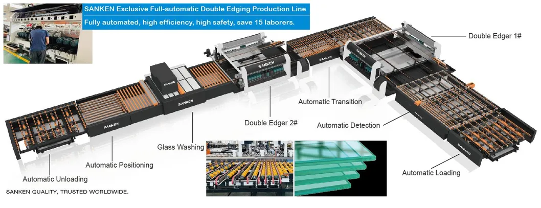 Glass Double Facet Polishing Line