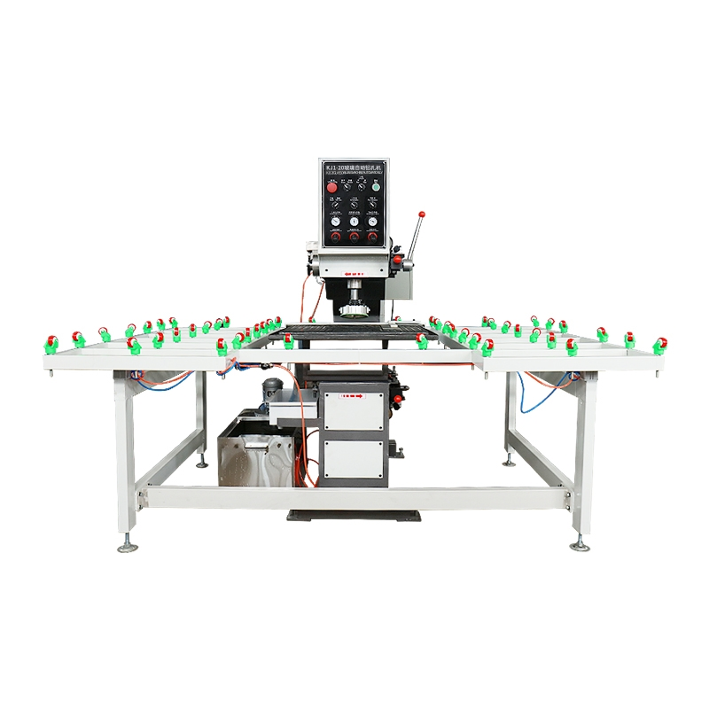 Jinan Glass Balcony Glass Processing Machine Automatic and Manual Control Glass Hole Drilling with Motor as Core Component