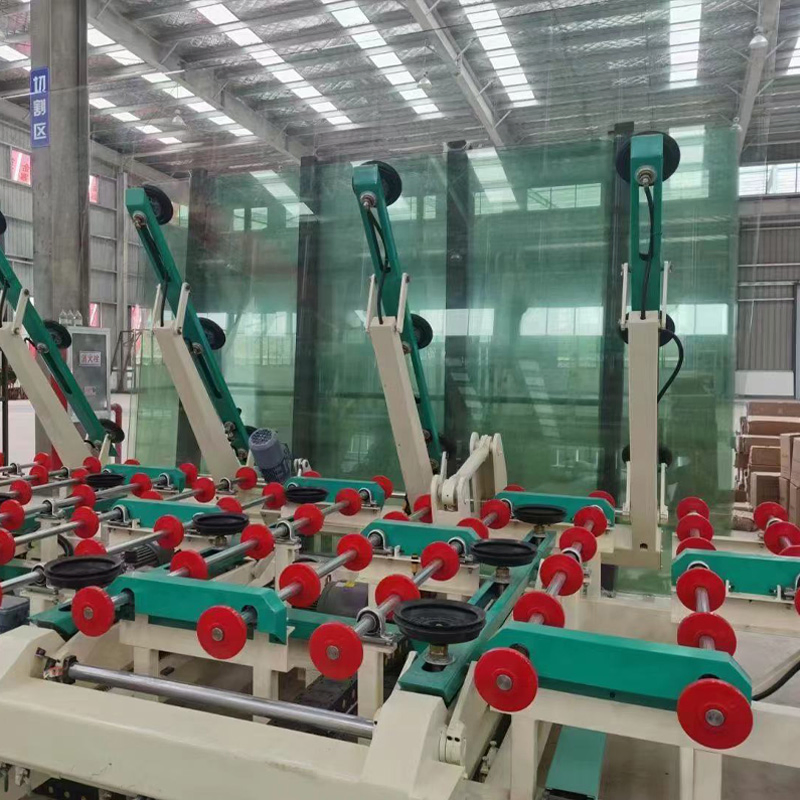 Full Automatic CNC Flat Glass Cutting Production Line for Jumbo Glass 6100mm by 3300mm