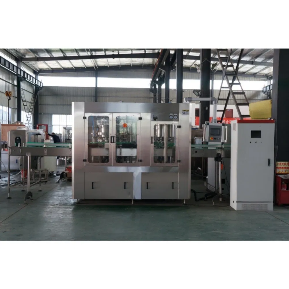 Automatic High Capacity 13 In1 4 in 1 Pet Glass Bottle Juice Making Machine Beverage Filling Production Line