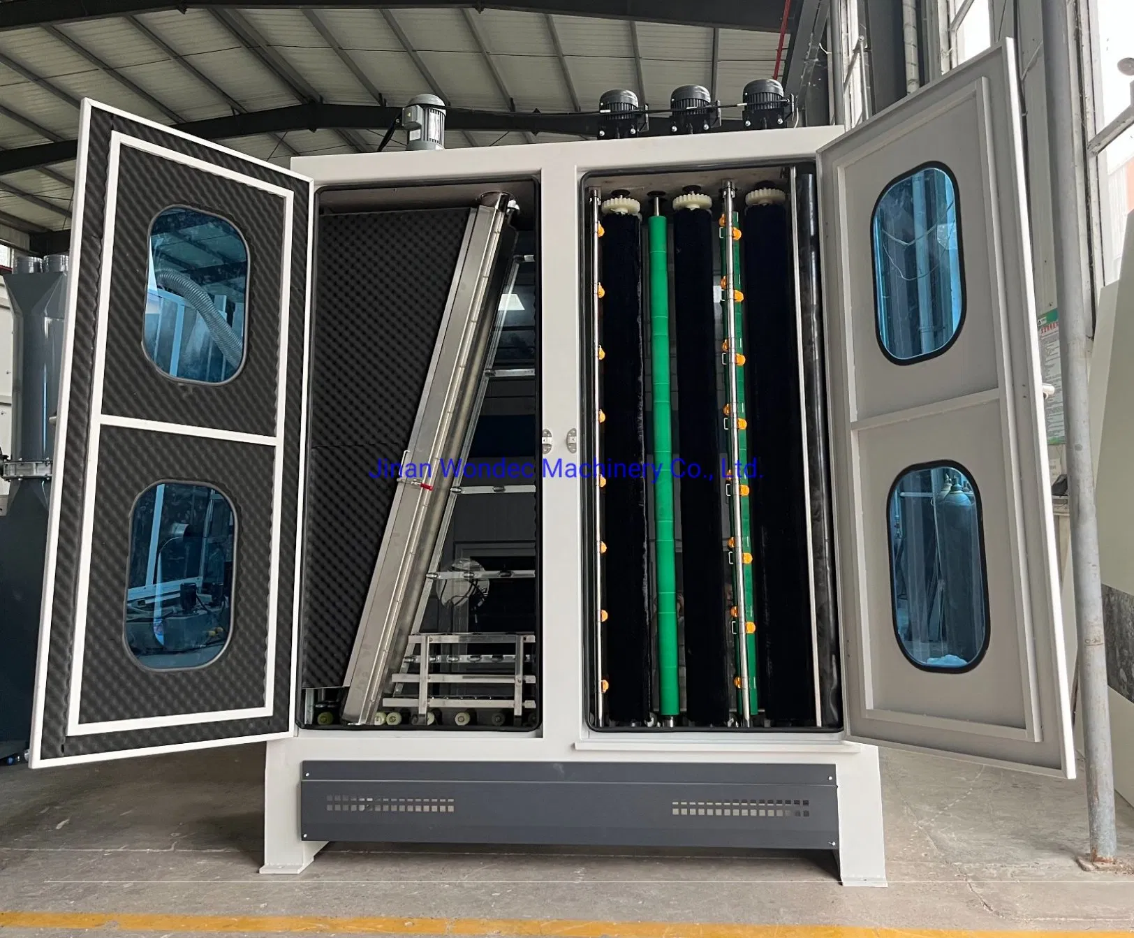 Automatic Insulating Glass Panel Press Manufacturing Machine Vertical CNC Double Glazing Processing Line