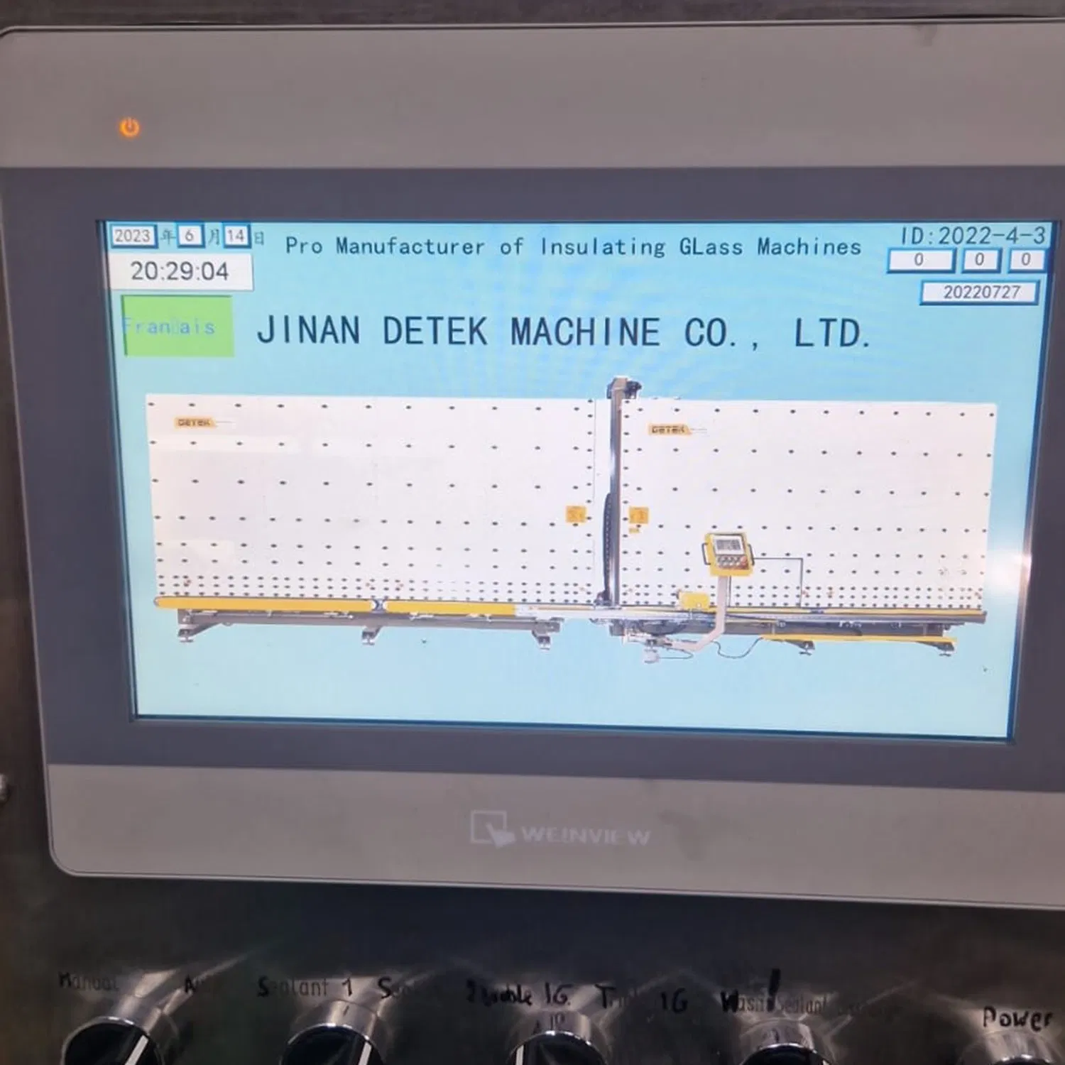 Insulating Glass Machine Sealant Auto Sealing Robot Machine Double Glazing Glass Secondary for Glass Processing Company 10%off