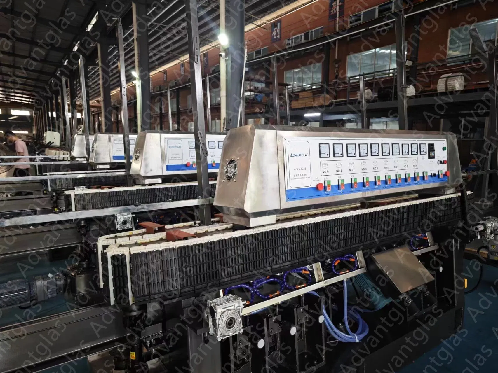 Vertical Glass Grinding Edging Polishing Processing Machine for Clear Toughen Tempered Glass