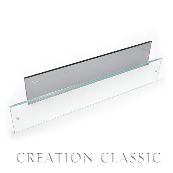 6-12mm Tempered Glass Shelf with Square Shape Used in Washing Room