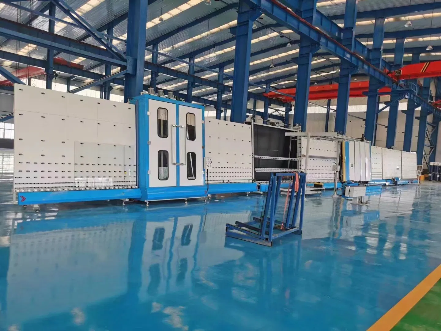 2850mm Height Insulating Glass Production Line with Automatic Argon Gas Filling Ig Machine