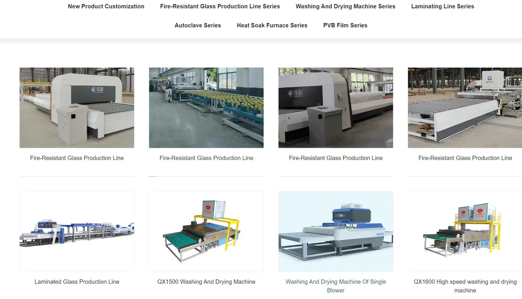 Laminated Glass Production Line with High Temperature of Autoclave