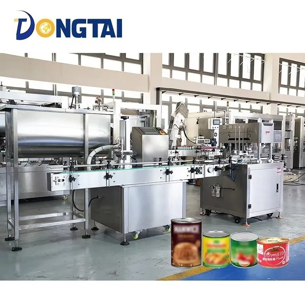 Multi-Head Fully Automatic Paste Filling and Cap Sealing Production Line